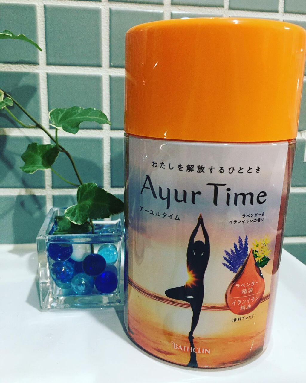 Ayur Time（アーユルタイム） ラベンダー＆イランイランの香り 720g/アーユルタイム/無機塩系入浴剤を使ったクチコミ（1枚目）