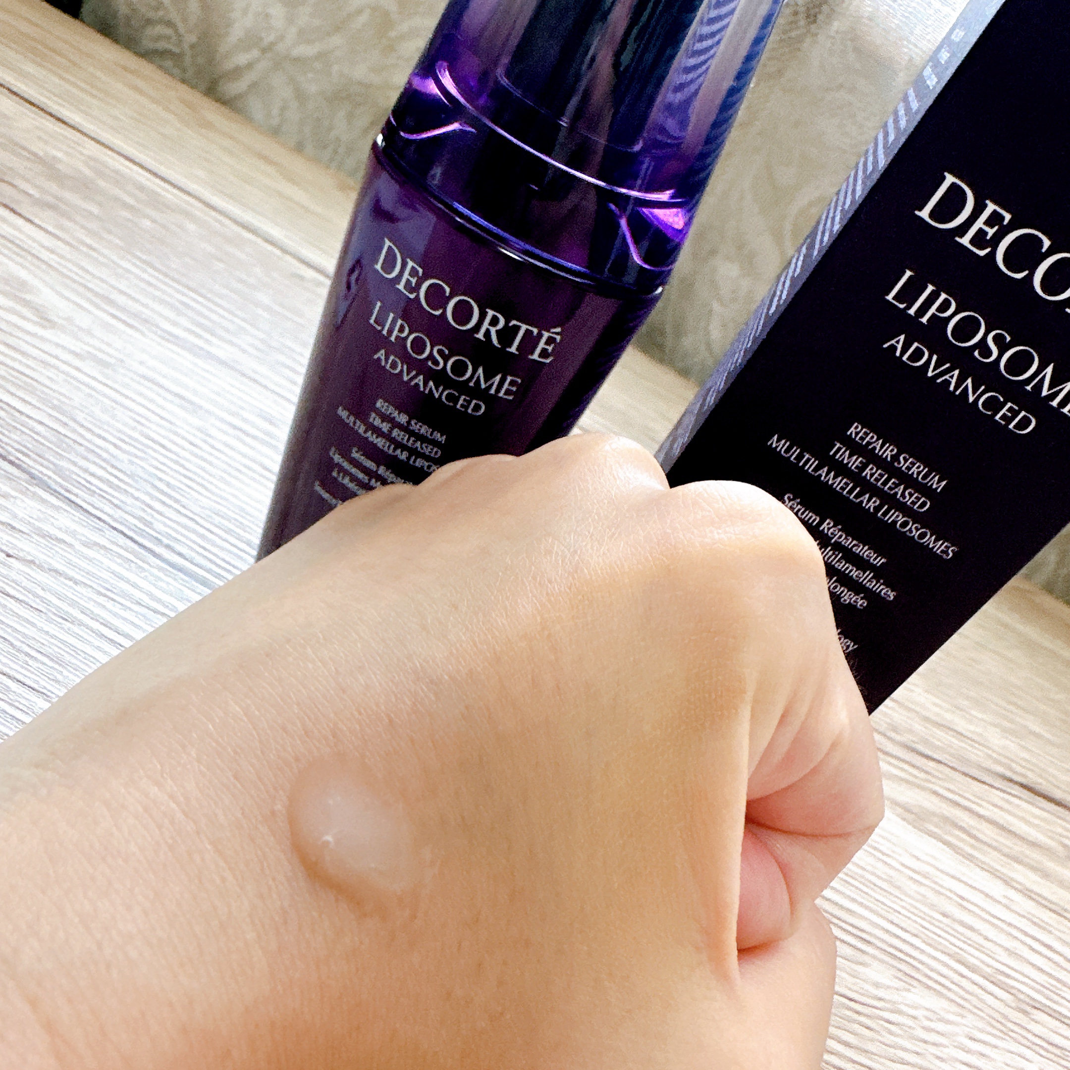 リポソーム アドバンスト　リペアセラム/DECORTÉ/美容液を使ったクチコミ（3枚目）