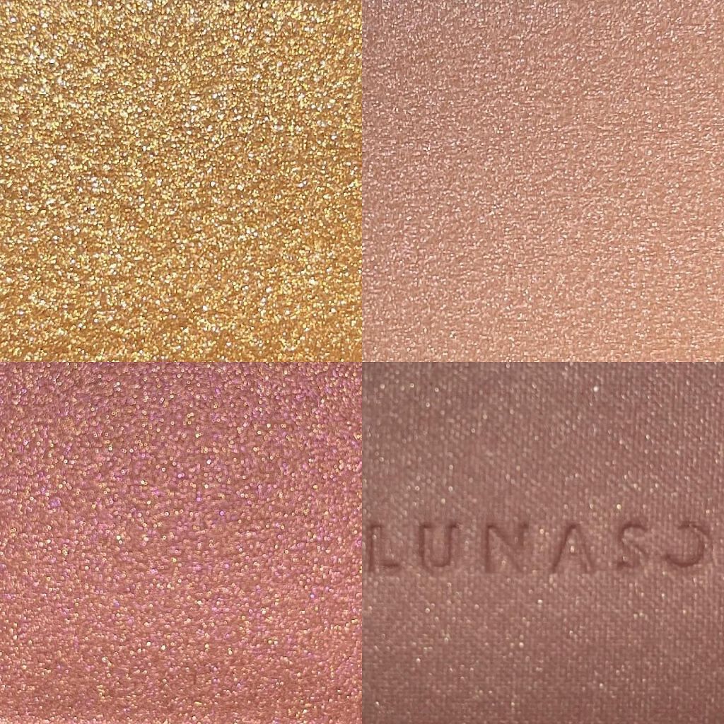 アイカラーレーション EX17 Luxe（限定発売）/LUNASOL/アイシャドウパレットを使ったクチコミ（3枚目）