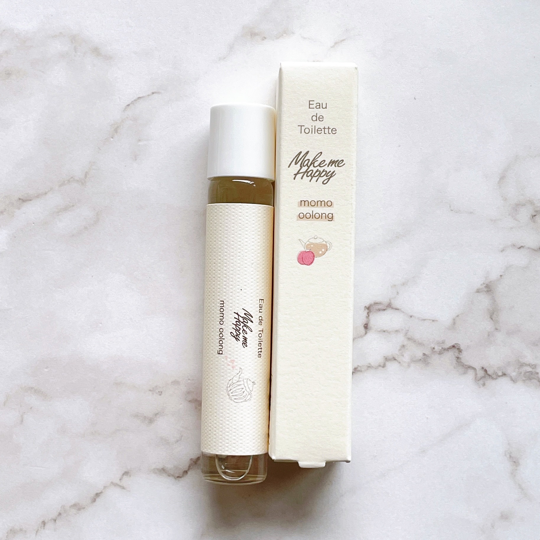メイクミーハッピー オードトワレ momo oolong/キャンメイク/香水を使ったクチコミ（2枚目）