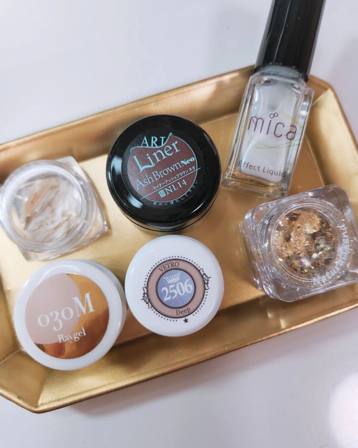 e_nails//フォロバ◎//ネイルとコスメ好きママ on LIPS 「かわいい系ニュアンスデザイン?2つ作ってみました👍🏻使用品はそ..」(5枚目)