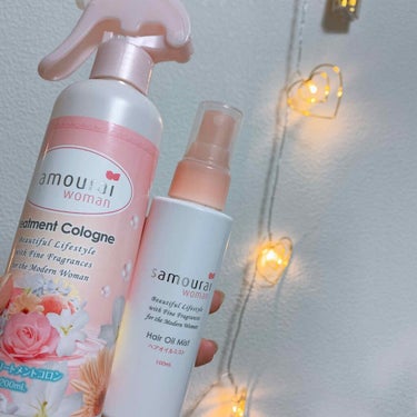 サムライウーマン サムライウーマン ヘアオイルミストのクチコミ「高確率で褒められる🌸🌸
いい匂いって言われるヘアミスト。

これ使ってると、色んな人に褒められ.....」（2枚目）