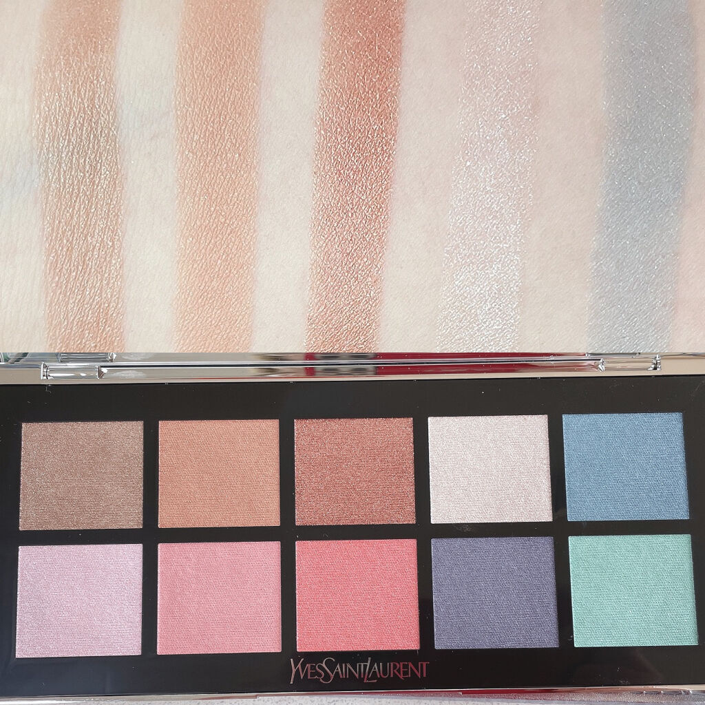 パレット ポップイン フレッシュ/YVES SAINT LAURENT BEAUTE/アイシャドウパレットを使ったクチコミ（3枚目）