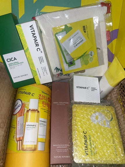 ビタペアC 集中美容液スペシャルセット/ネイチャーリパブリック/美容液を使ったクチコミ(1枚目)