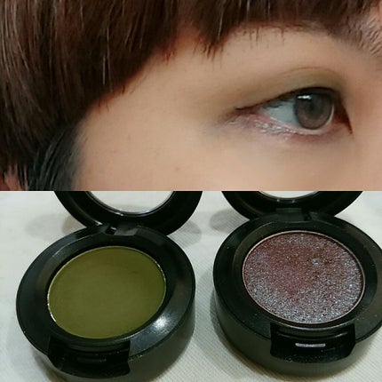 スモール アイシャドウ スターリー ナイト/M・A・C/単色アイシャドウを使ったクチコミ(1枚目)