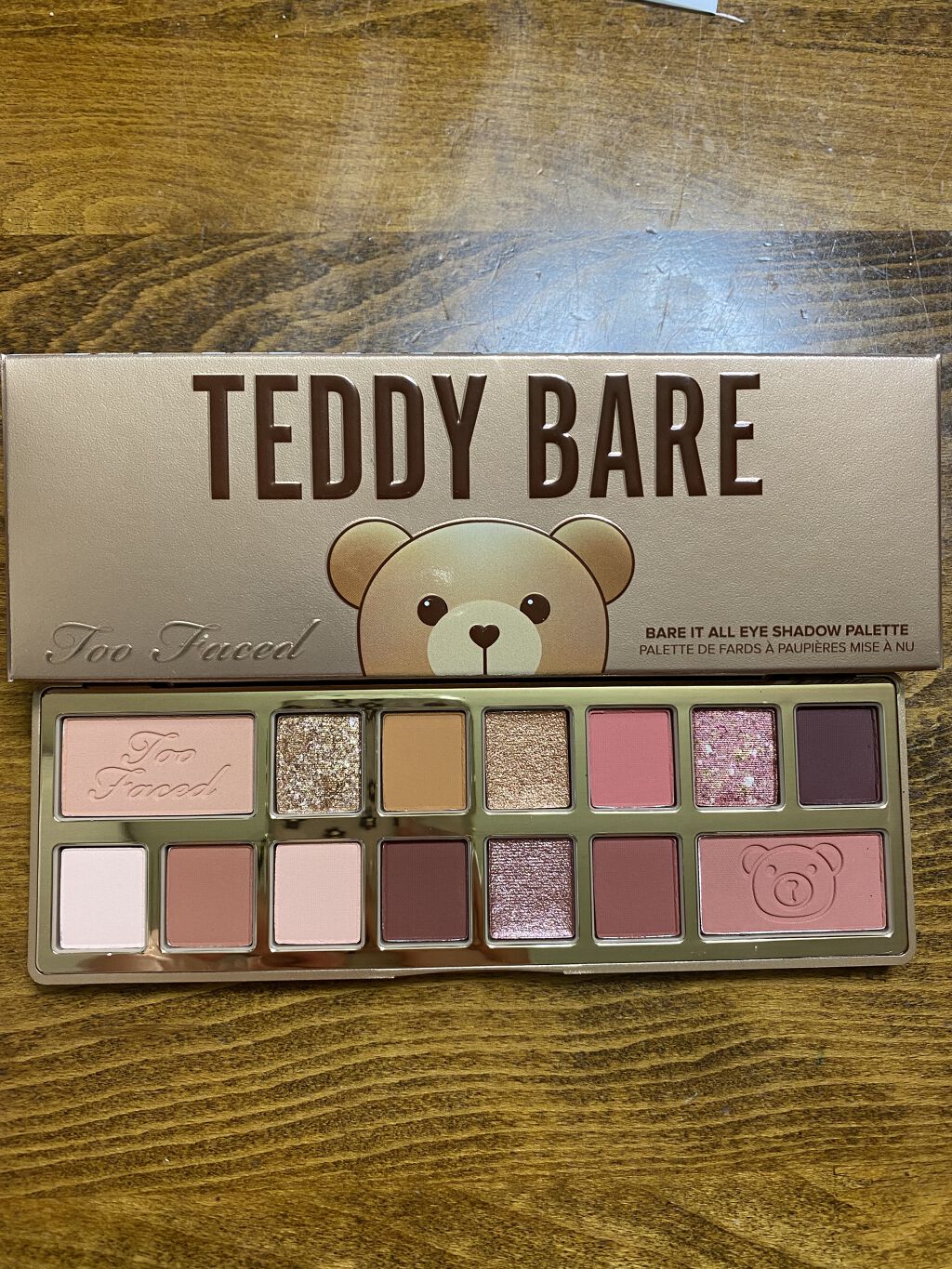 テディ ベア アイシャドウ パレット/Too Faced/アイシャドウパレットを使ったクチコミ（3枚目）