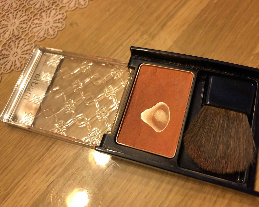 ブライトアップチークN/media/パウダーチークを使ったクチコミ（2枚目）