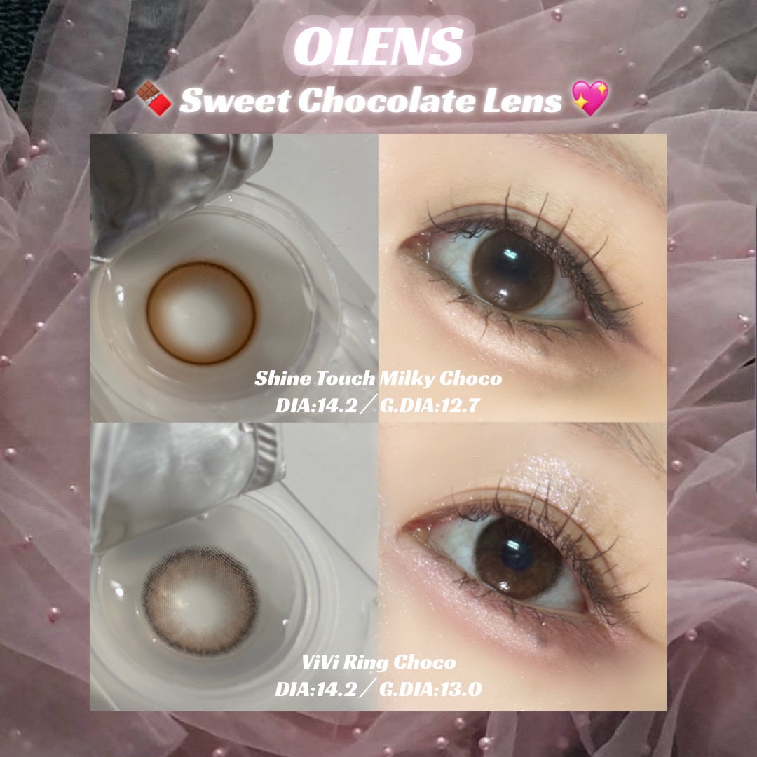 ViVi Ring 1day/OLENS/ワンデー(1DAY)カラコンを使ったクチコミ(1枚目)