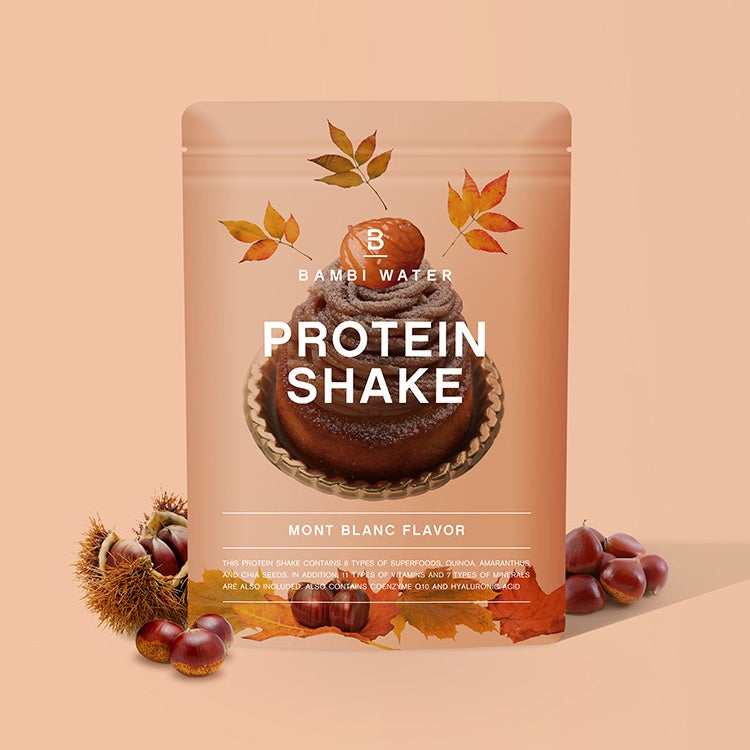 BAMBI WATER BAMBI WATER プロテインシェイク モンブラン