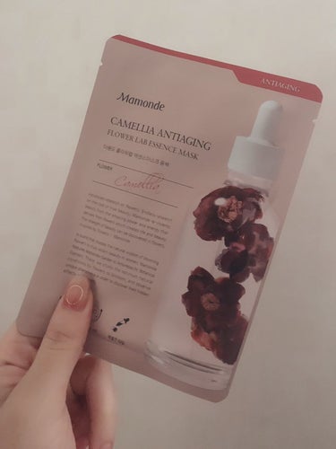 Flower Lab Essence Mask Camellia/Mamonde/シートマスク・パックを使ったクチコミ（3枚目）