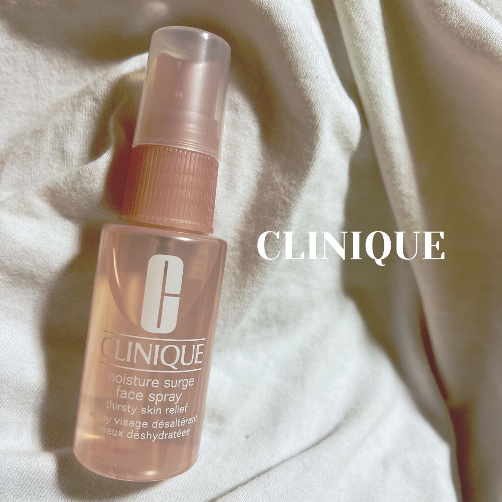 モイスチャー サージ フェース スプレー/CLINIQUE/ミスト状化粧水を使ったクチコミ（1枚目）