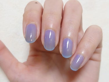 ザ ネイルポリッシュ L 083S Jodhpur Blue/ADDICTION/マニキュアを使ったクチコミ（2枚目）