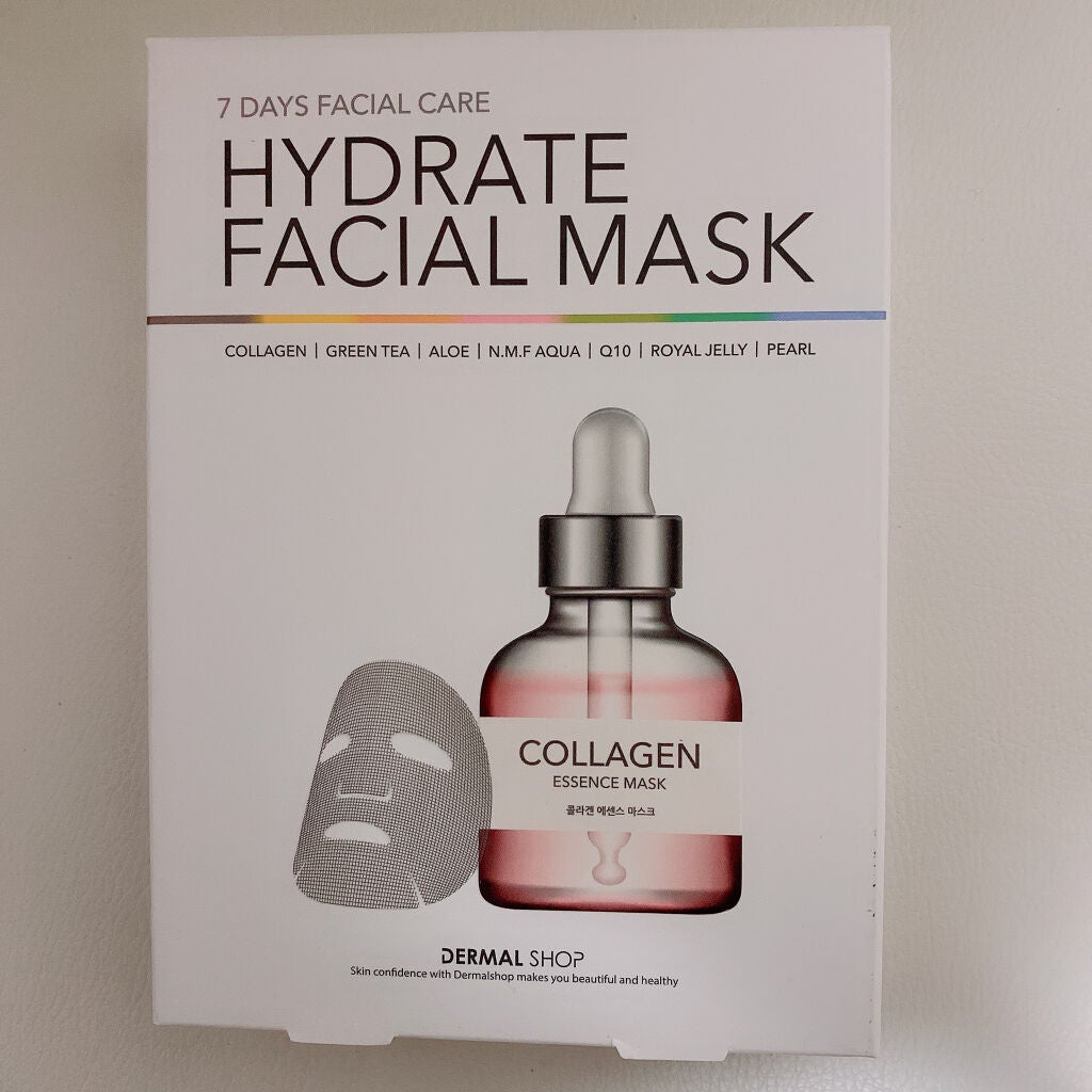 リアルグリーンティーマスクパック/ダーマルショップ/シートマスク・パックを使ったクチコミ(5枚目)