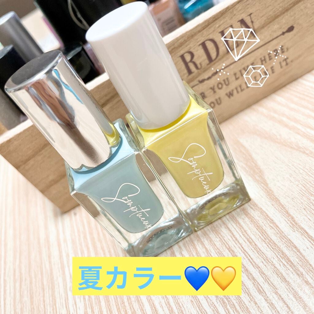 Somptueux(ソンプチュー) ネイルポリッシュ/DAISO/マニキュアを使ったクチコミ(1枚目)