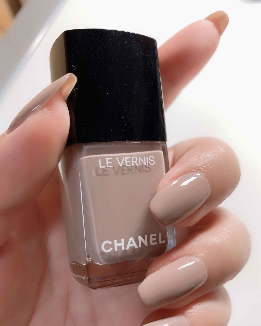ヴェルニ ロング トゥニュ 578 ニュー ドーン/CHANEL/マニキュアを使ったクチコミ（1枚目）