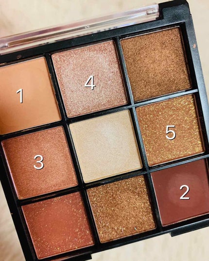 UR GLAM BLOOMING EYE COLOR PALETTE/U R GLAM/アイシャドウパレットを使ったクチコミ(2枚目)