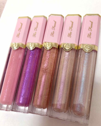 リッチ&ダズリン ハイシャイン スパークリング リップグロス/Too Faced/リップグロスを使ったクチコミ(2枚目)