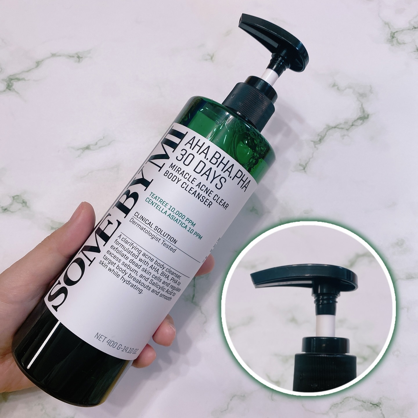 AHA·BHA·PHA 30デイズミラクルアクネボディクレンザー/SOME BY MI/ボディソープを使ったクチコミ（2枚目）