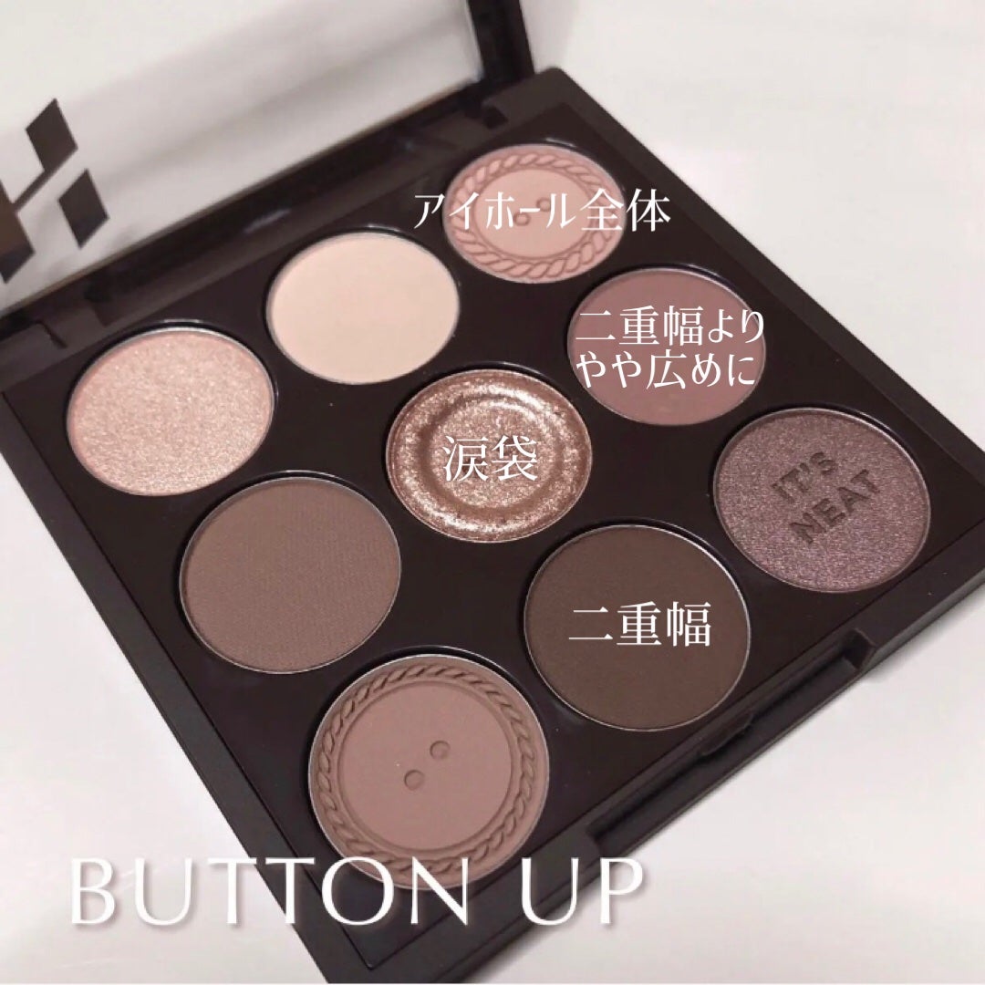 マイフェイブムードアイパレット 9カラー/HOLIKA HOLIKA/アイシャドウパレットを使ったクチコミ(2枚目)