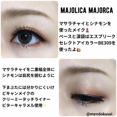 シャドーカスタマイズ/MAJOLICA MAJORCA/パウダーアイシャドウを使ったクチコミ（1枚目）