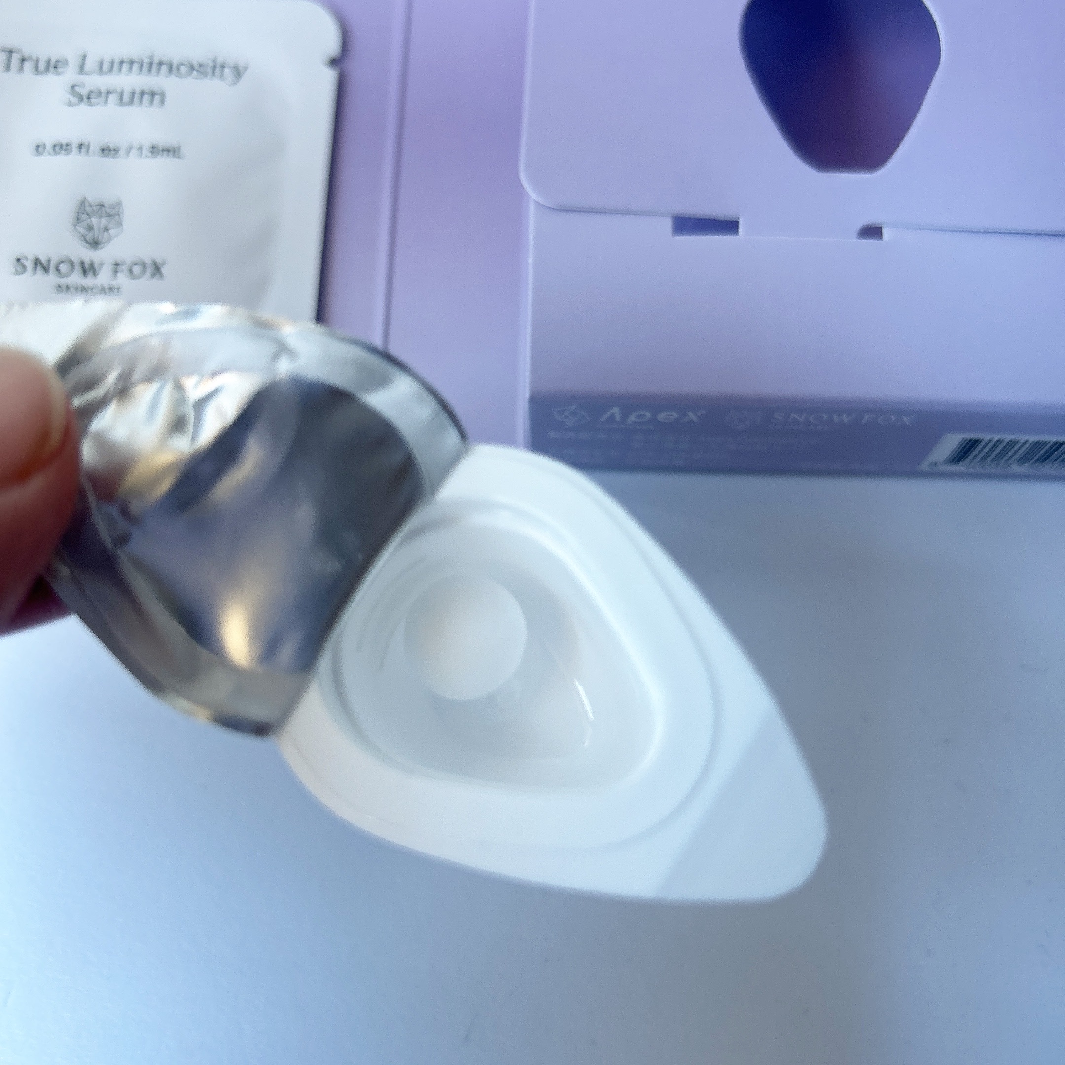 ブライトニング ブースターボール/SNOW FOX SKINCARE/美容液を使ったクチコミ（1枚目）