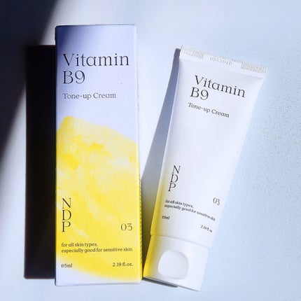 ビタミンB9トーンアップクリーム/NATURAL DERMA PROJECT/化粧下地を使ったクチコミ(1枚目)