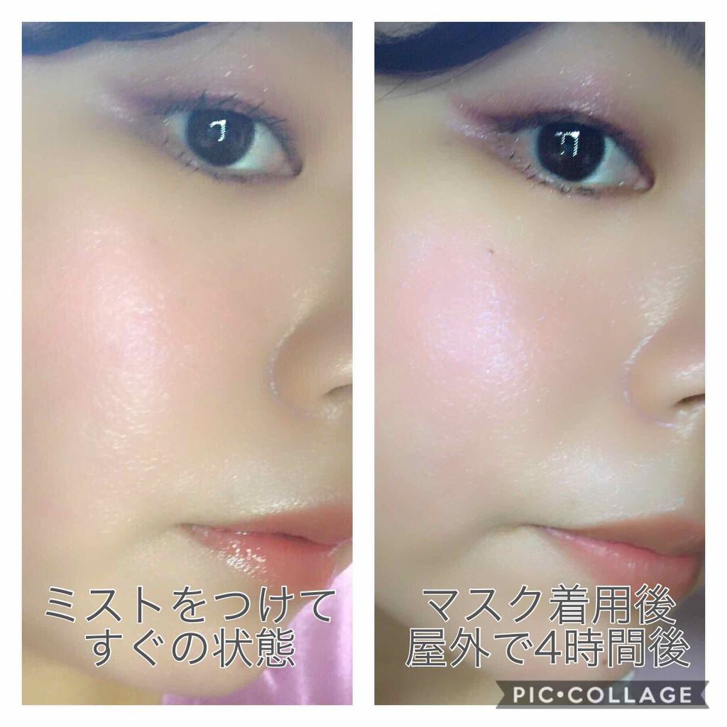 クリスタル グロウ&フィックス ミスト/JILL STUART/フィックスミストを使ったクチコミ(3枚目)