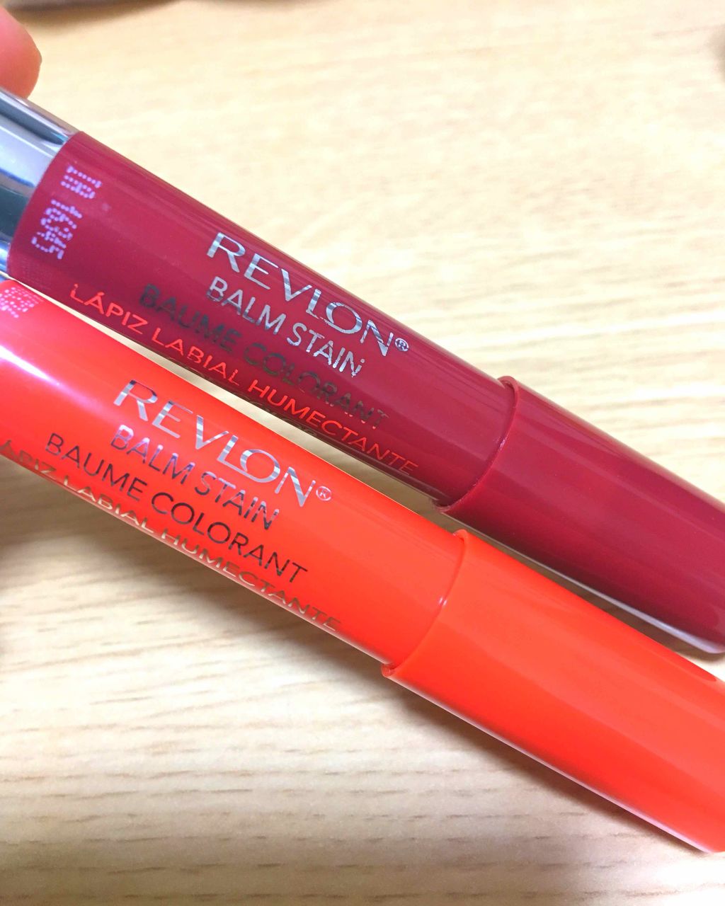 バーム ステイン 055 アドアー/REVLON/口紅を使ったクチコミ（1枚目）