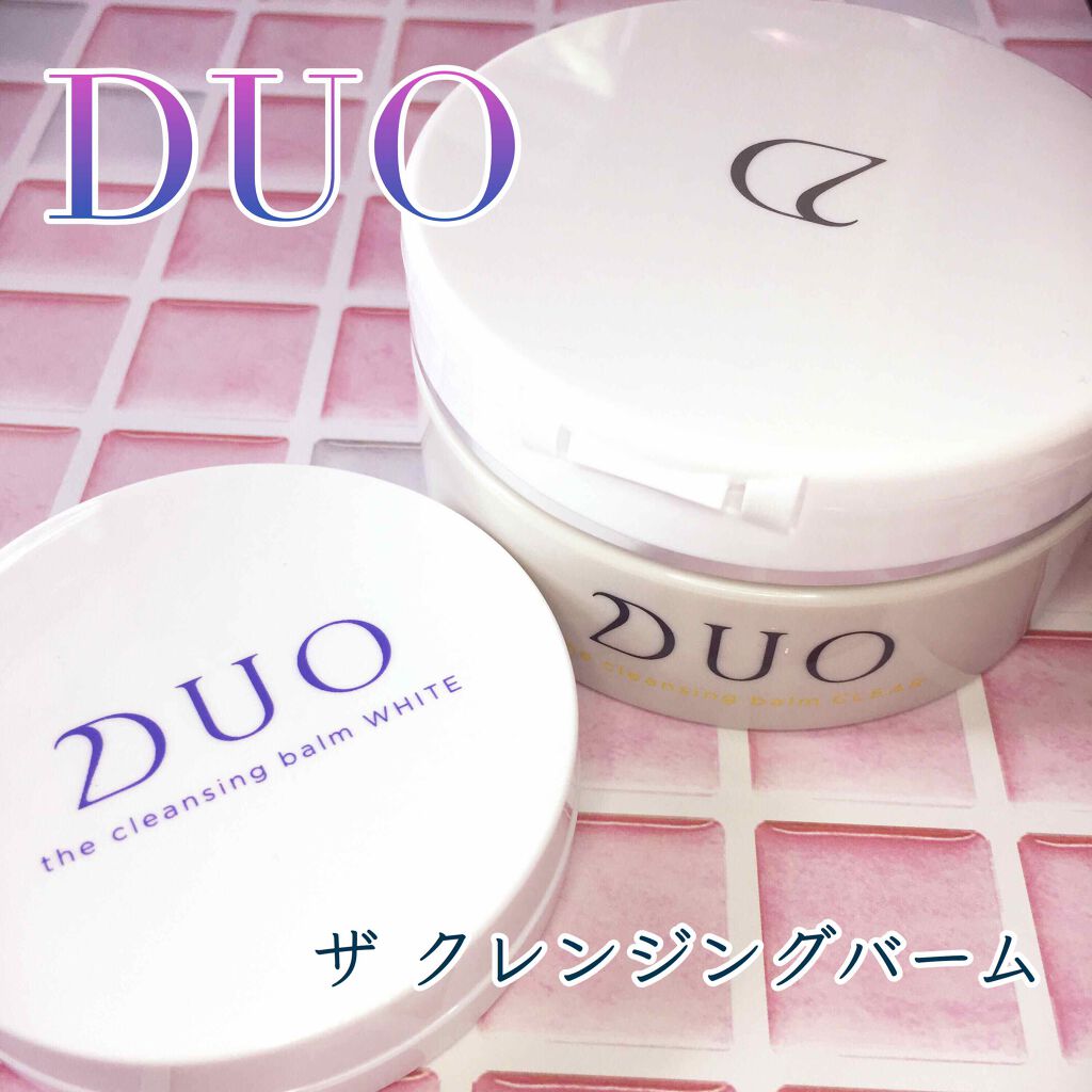 デュオ ザ クレンジングバーム ホワイトa/DUO/クレンジングバームを使ったクチコミ（1枚目）