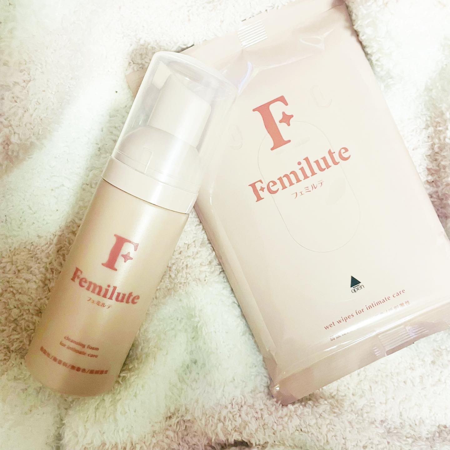 デリケートふきとりフォーム/Femilute/デリケートゾーンケアを使ったクチコミ（1枚目）