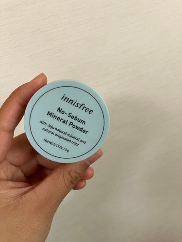 ノーセバム　ミネラルパウダー　N/innisfree/ルースパウダーを使ったクチコミ（1枚目）