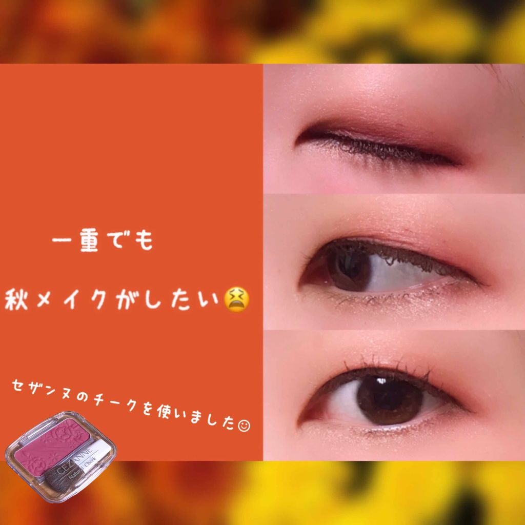 ナチュラル チークN/CEZANNE/パウダーチークを使ったクチコミ(1枚目)