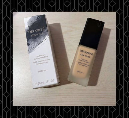 ゼン ウェア フルイド/DECORTÉ/リキッドファンデーションを使ったクチコミ(1枚目)