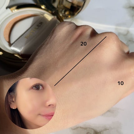 ECLATLIFT Le Cushion Sublime Perfection/RUTILER/クッションファンデーションを使ったクチコミ(8枚目)