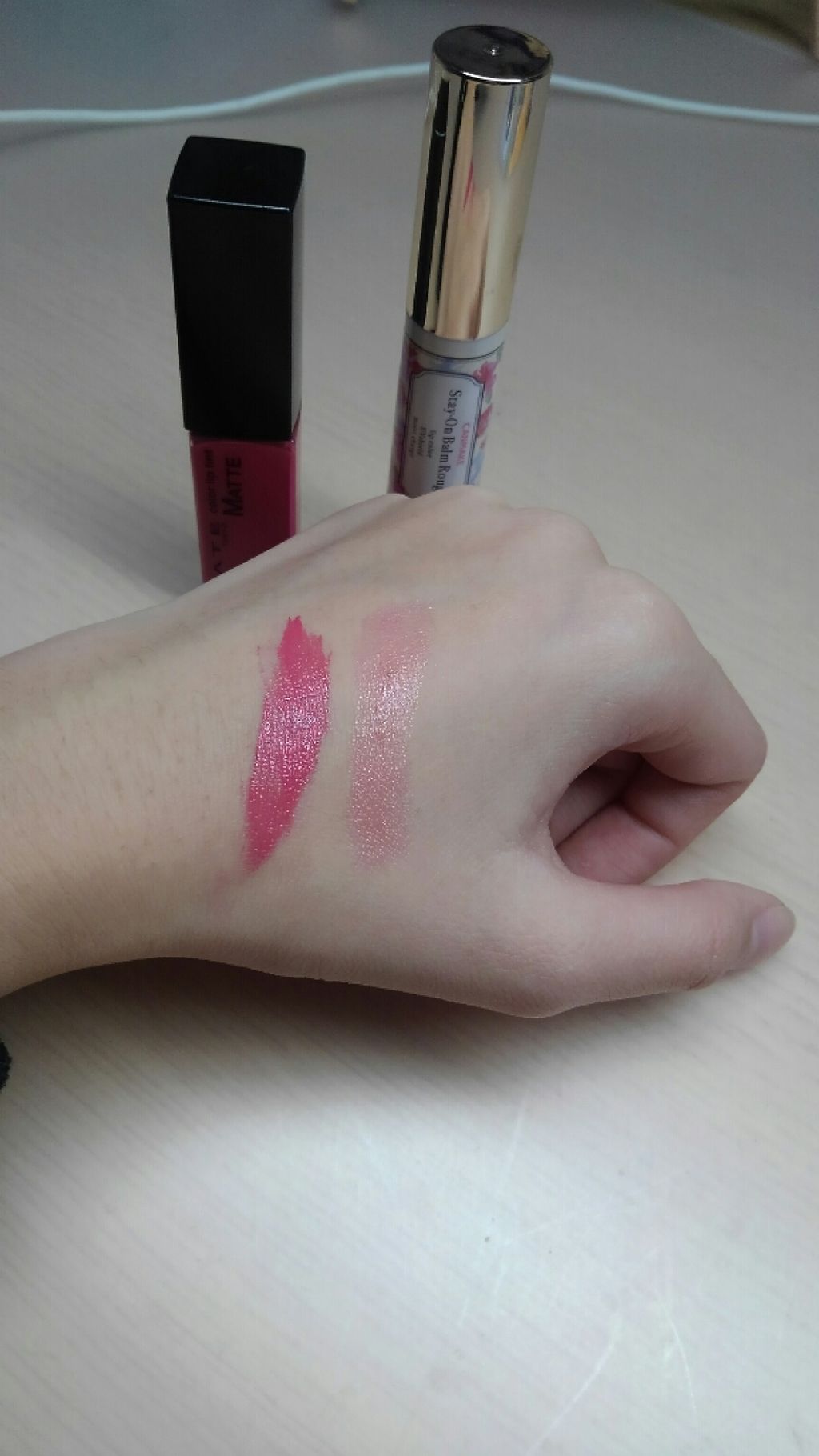 ステイオンバームルージュ/キャンメイク/口紅を使ったクチコミ（2枚目）