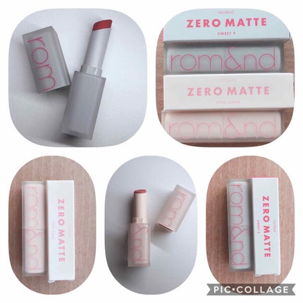 ゼログラムマットリップスティック/rom&nd/口紅を使ったクチコミ(1枚目)