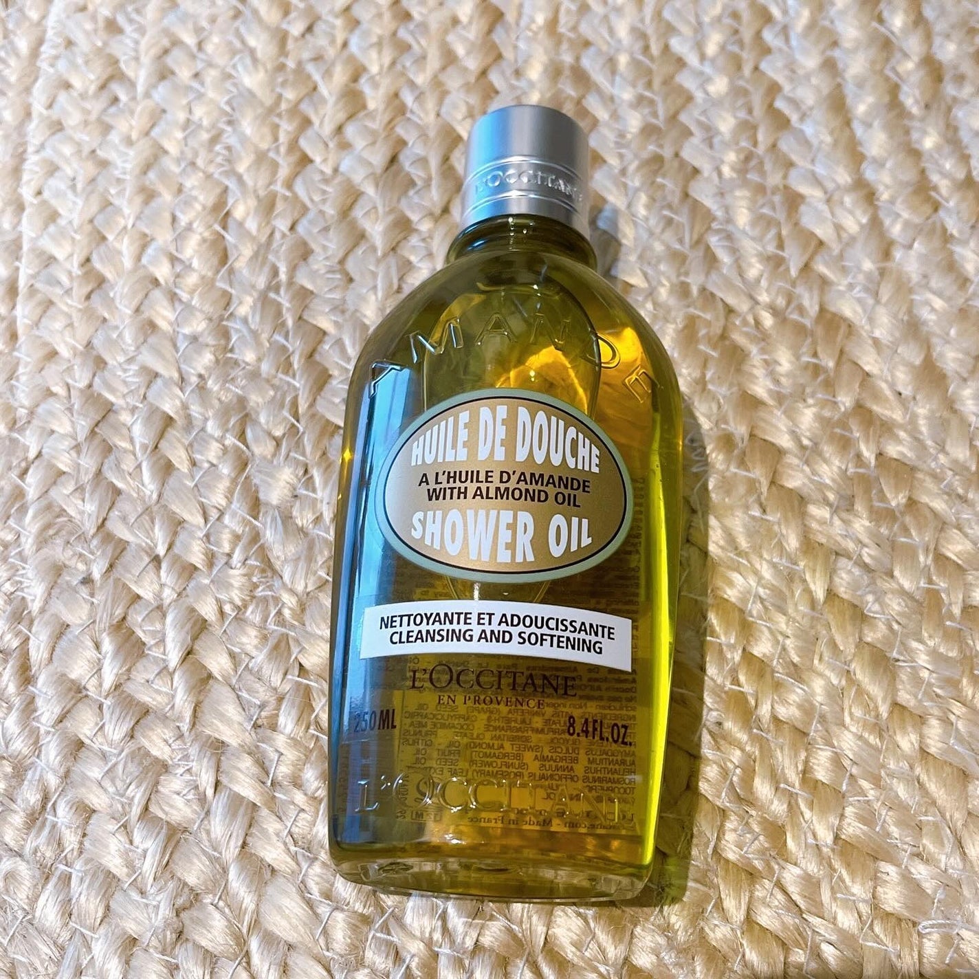 アーモンド モイスチャライジングシャワーオイル/L'OCCITANE/ボディソープを使ったクチコミ(1枚目)