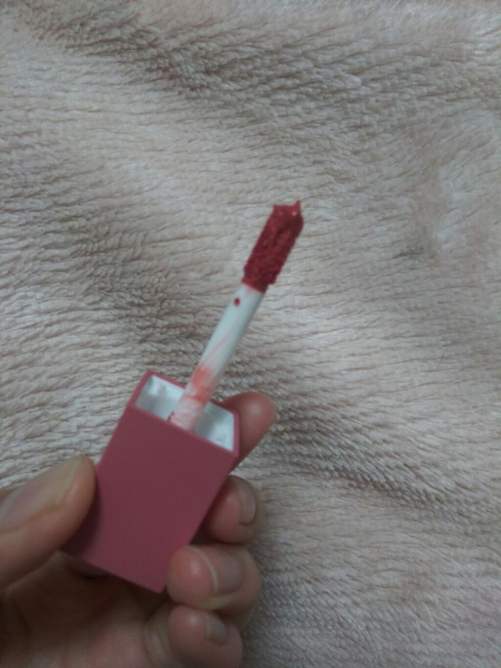 ジューシーリブティント/RICAFROSH/リップティントを使ったクチコミ(2枚目)