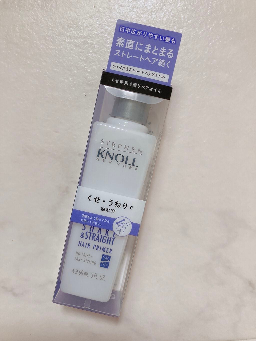 シェイク アンド ストレート ヘアプライマー/スティーブンノル ニューヨーク/ヘアオイルを使ったクチコミ(2枚目)