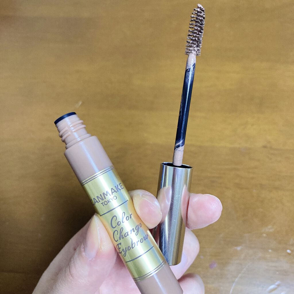 カラーチェンジアイブロウ/キャンメイク/眉マスカラを使ったクチコミ（1枚目）