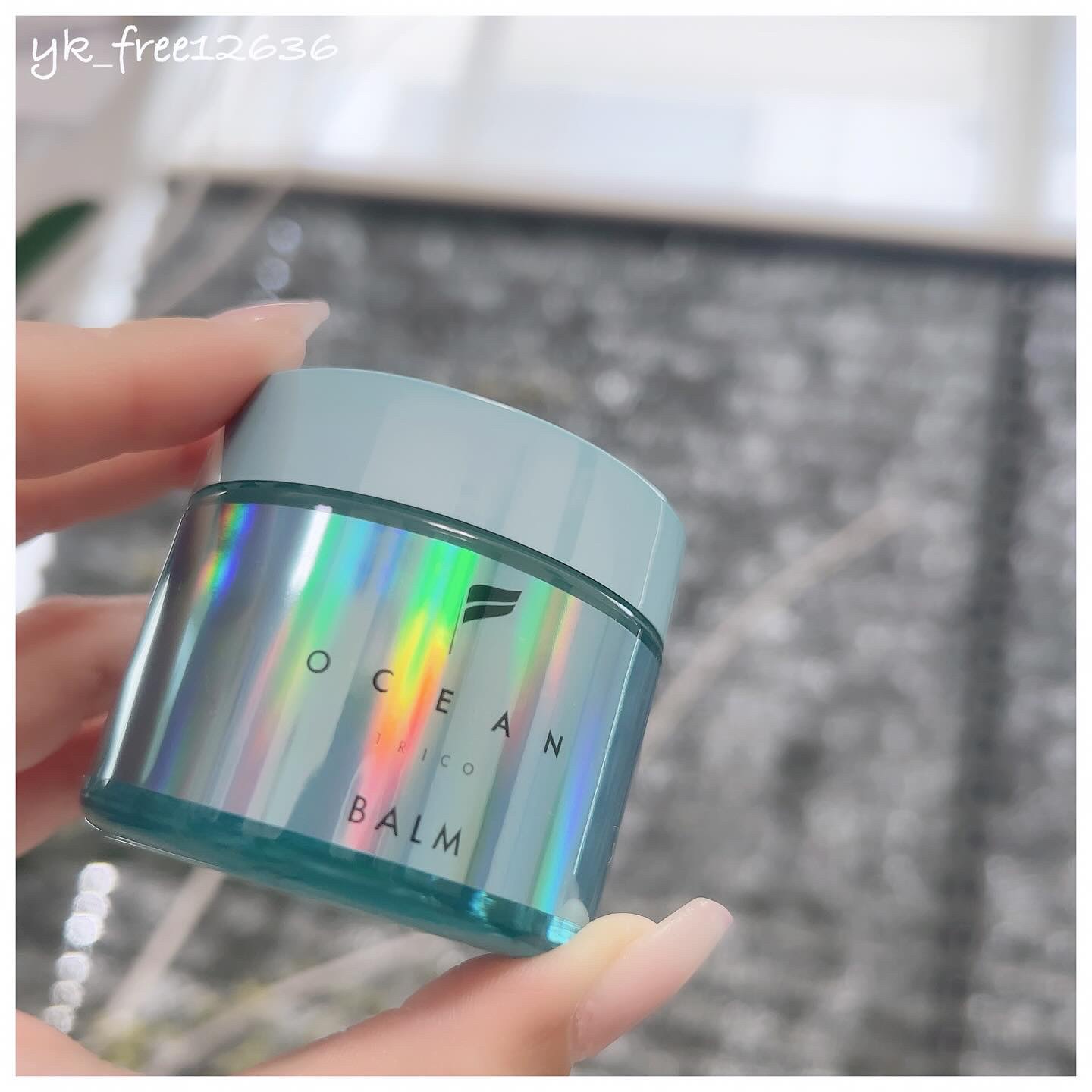 オーシャントリコ ヘアスタイリング バーム ライトブルー/OCEAN TRICO/ヘアバームを使ったクチコミ（2枚目）