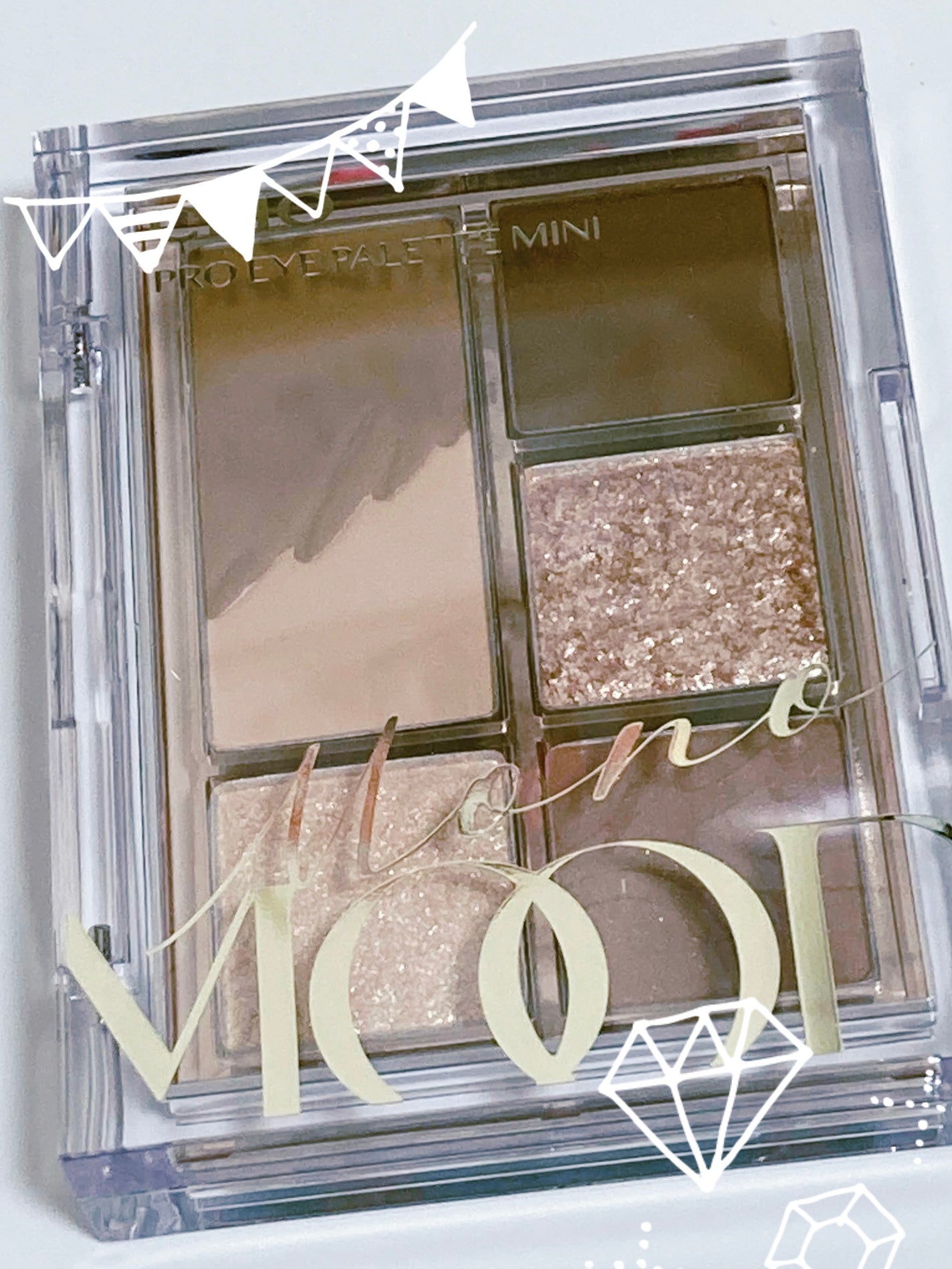 プロ アイパレット ミニ/CLIO/アイシャドウパレットを使ったクチコミ(1枚目)