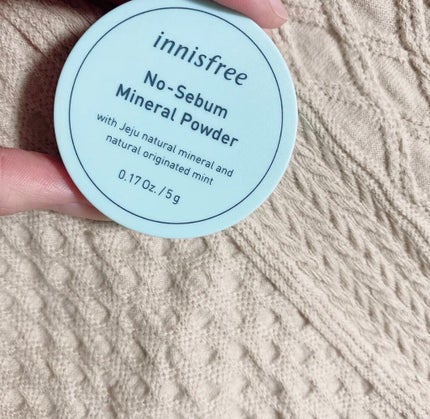 ノーセバム ミネラルパウダー/innisfree/ルースパウダーを使ったクチコミ(1枚目)