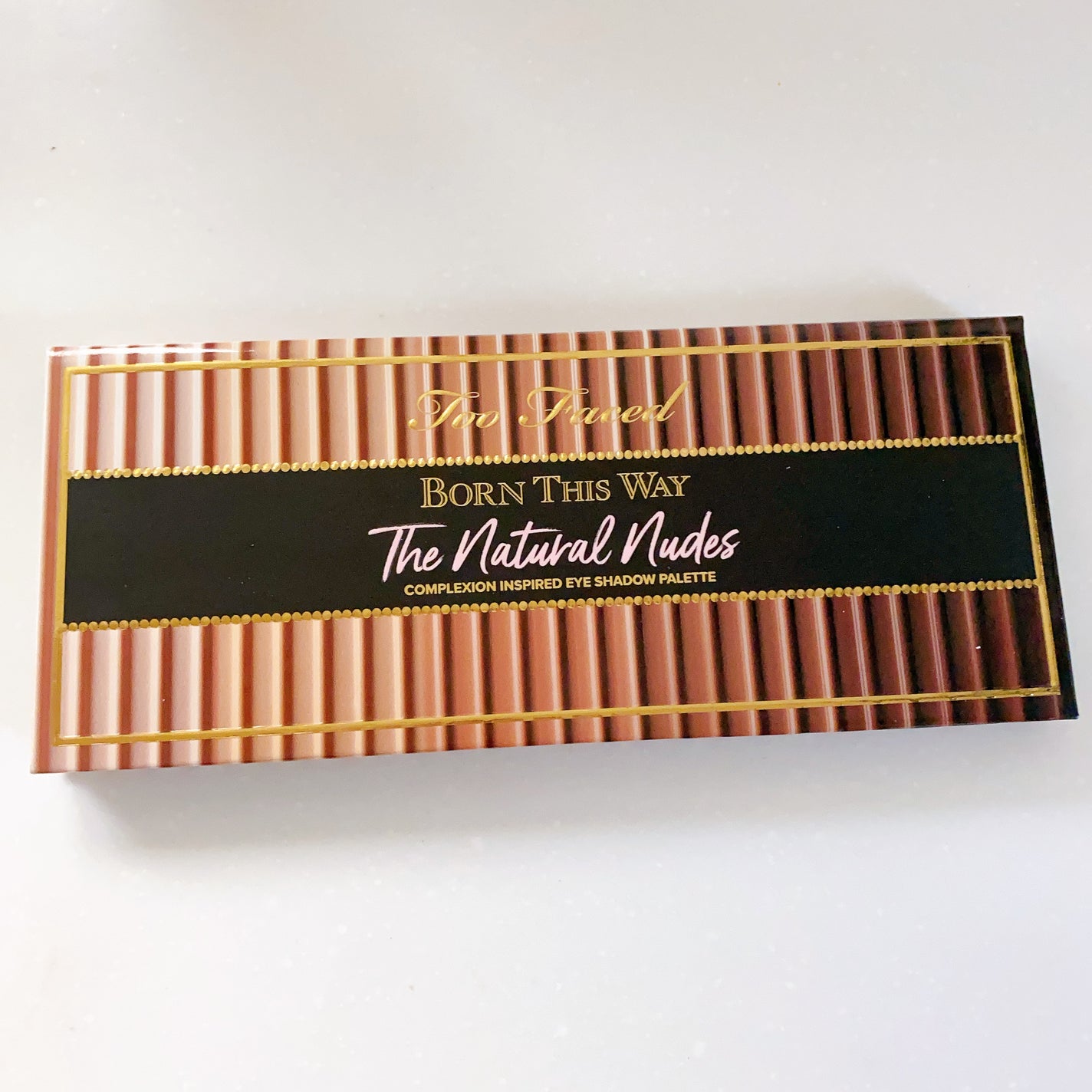 ボーン ディス ウェイ ザ ナチュラル ヌード アイシャドウ パレット/Too Faced/アイシャドウパレットを使ったクチコミ(6枚目)