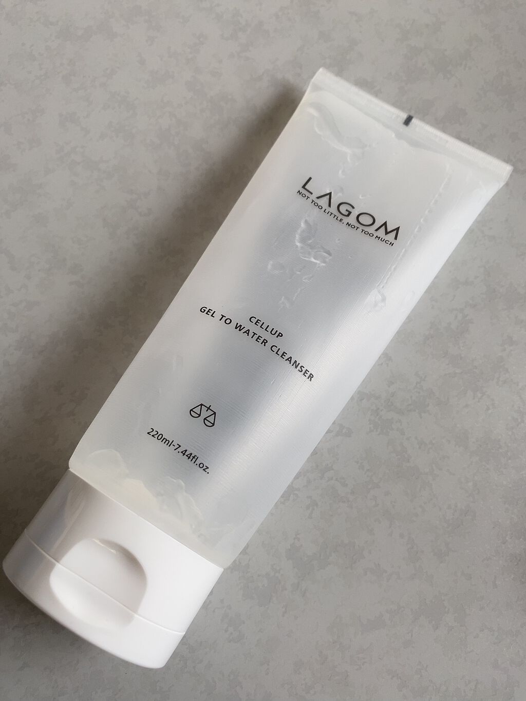 ラゴム ジェルトゥウォーター クレンザー(朝用洗顔)/LAGOM /その他洗顔料を使ったクチコミ（1枚目）