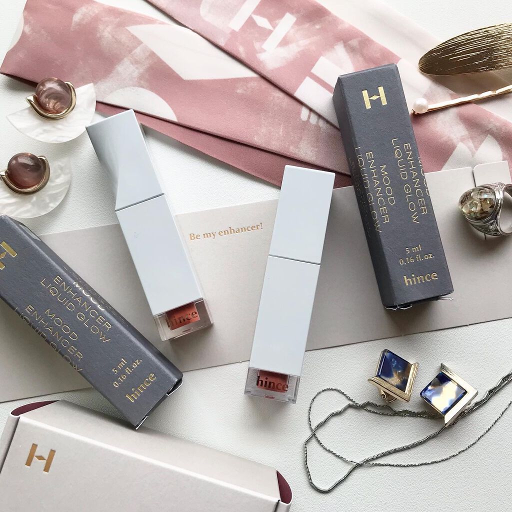 ムードインハンサーリキッドグロウ/hince/口紅を使ったクチコミ(4枚目)