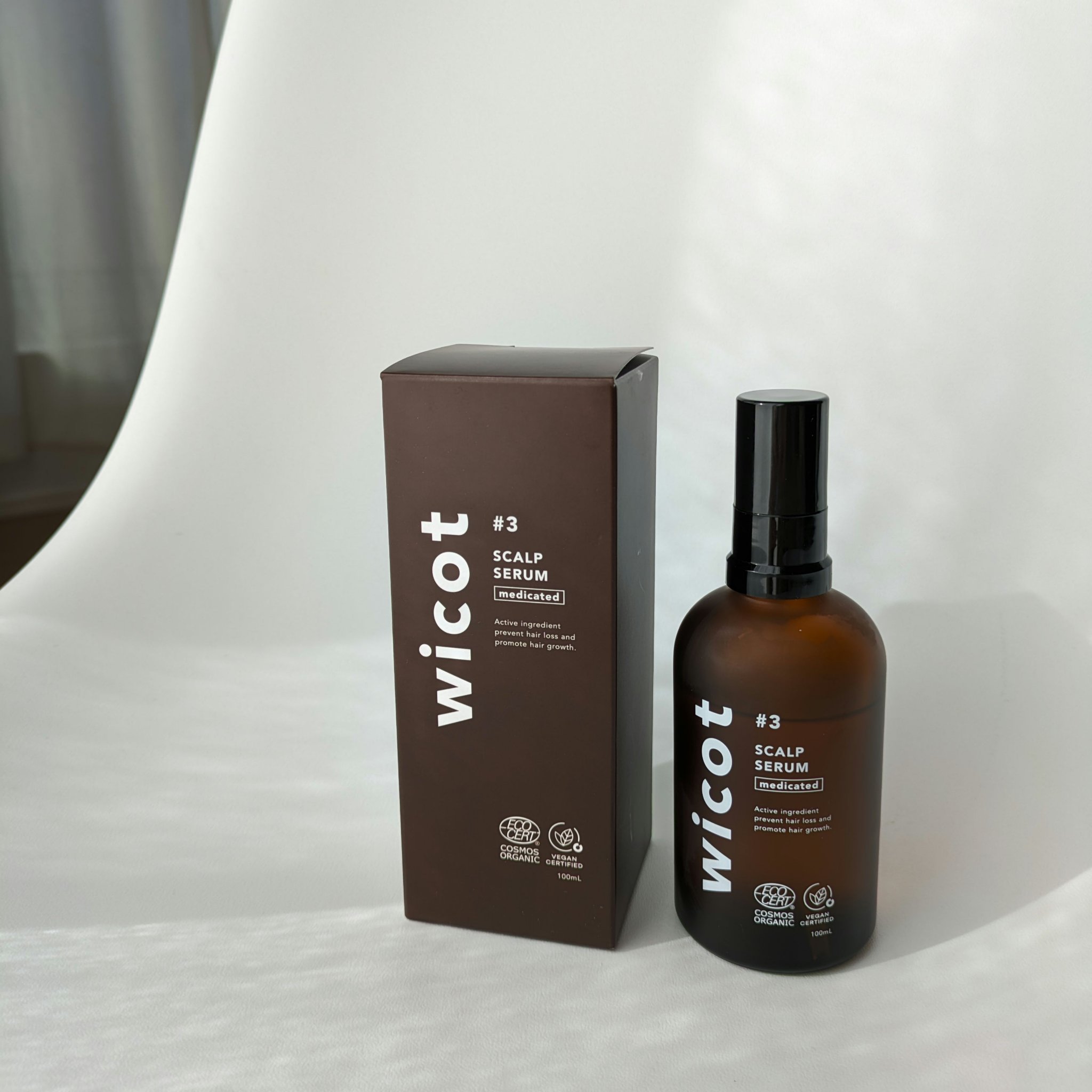 薬用スカルプセラム/wicot/頭皮ローションを使ったクチコミ（1枚目）