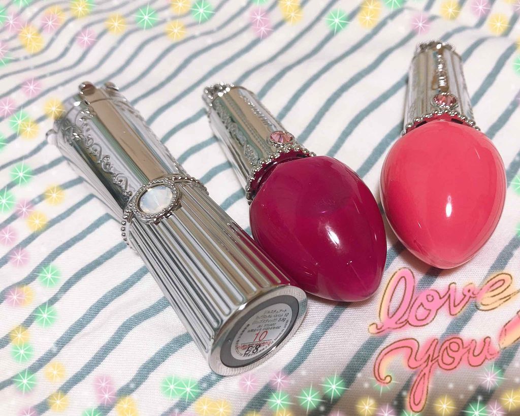 フォーエヴァージューシー オイルルージュ グロウ/JILL STUART/口紅を使ったクチコミ（1枚目）