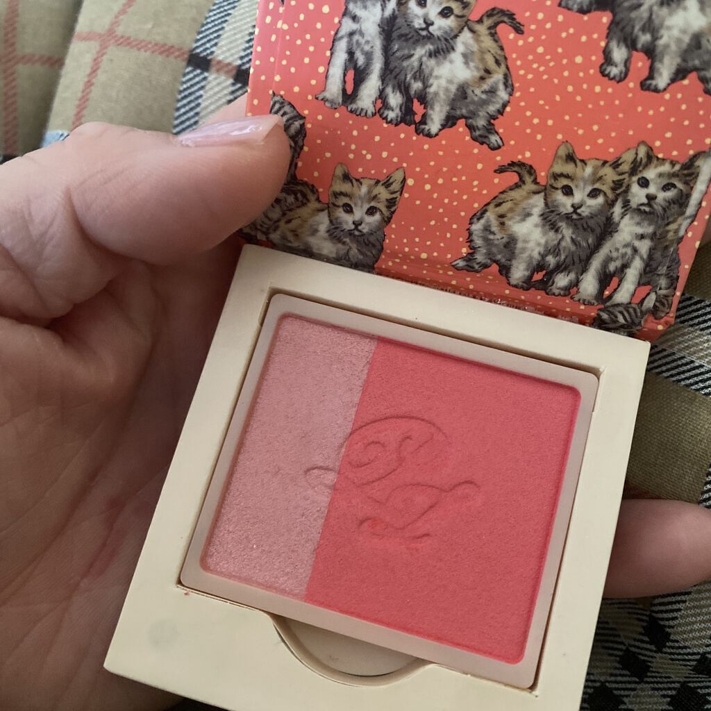 パウダー ブラッシュ 03 ばら色のドレス/PAUL & JOE BEAUTE/パウダーチークを使ったクチコミ（2枚目）