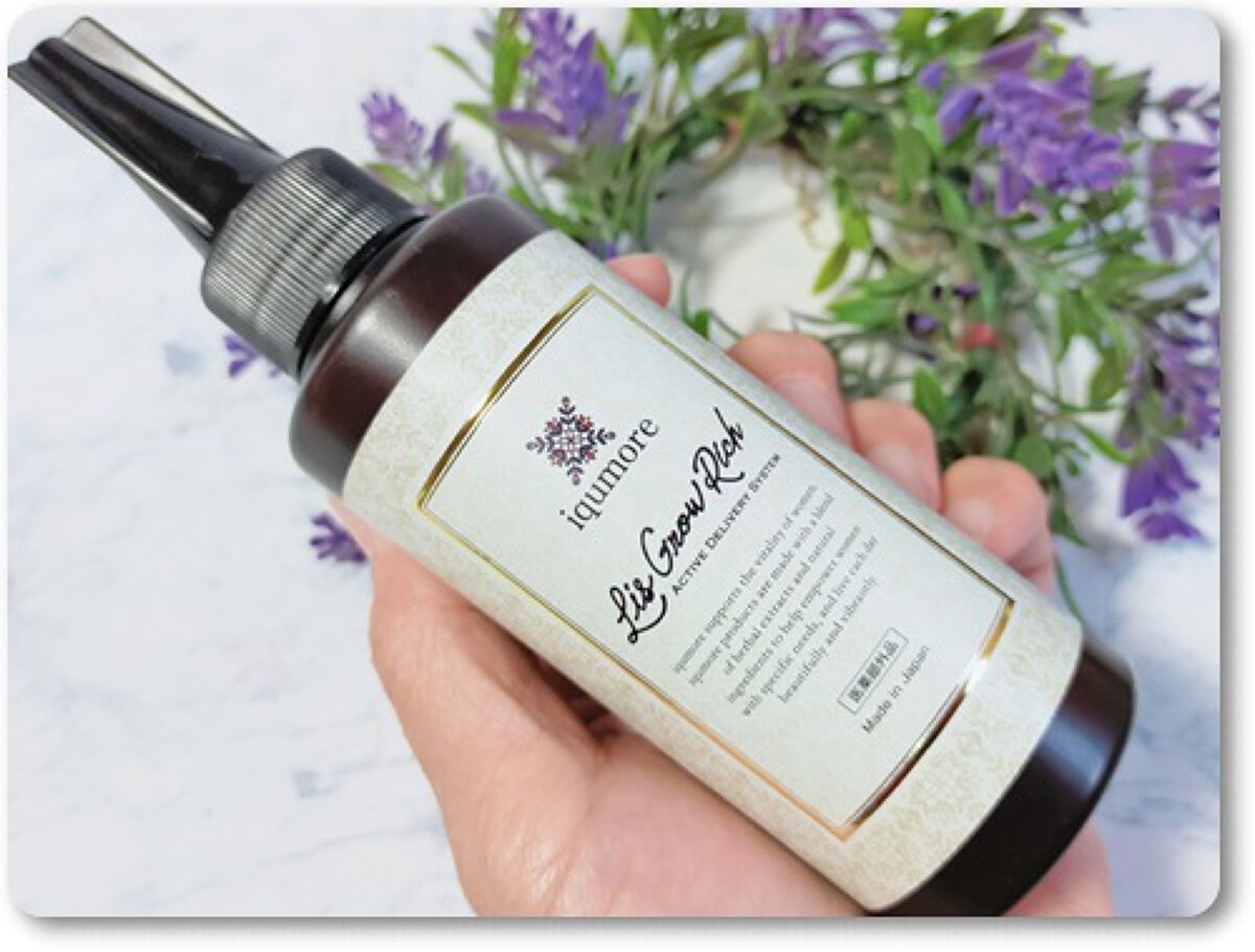 ナノグロウリッチ/iqumore/頭皮ローションを使ったクチコミ（2枚目）